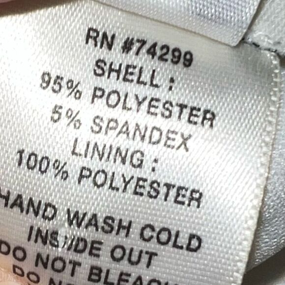 Enfocus brand beige dress with cream lace design overlay! New - Picture 12 of 12